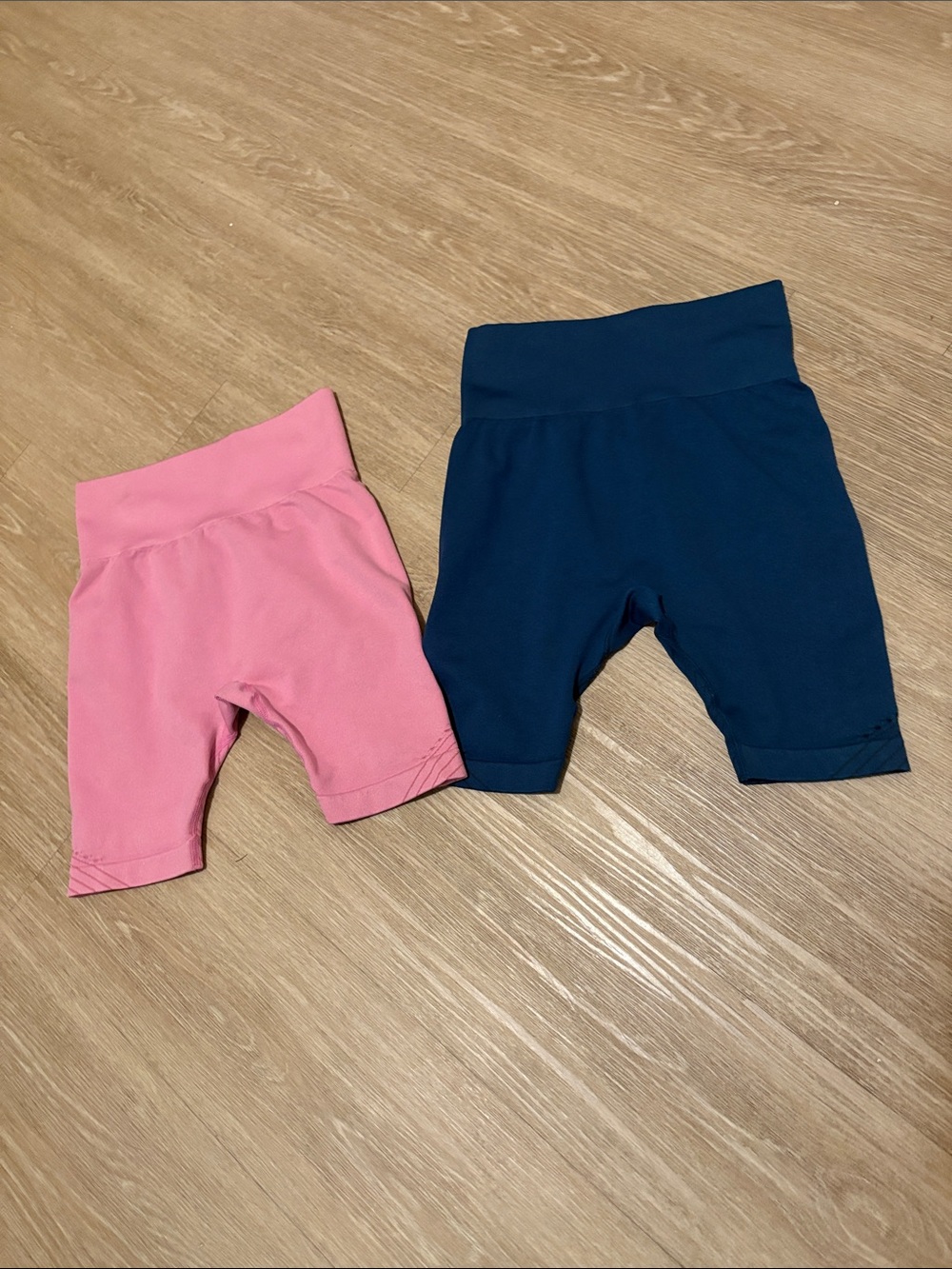 JoyLab Pink and Navy Bike Shorts